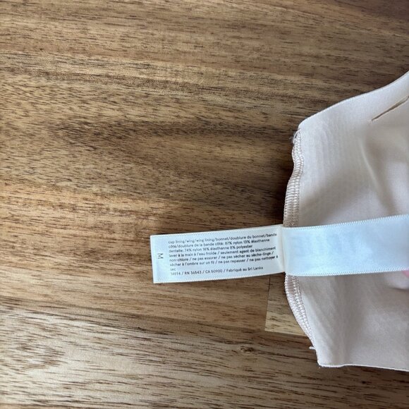 True And Co Women’s Bralette Size Medium NO CUPS INSERTS - Picture 5 of 8